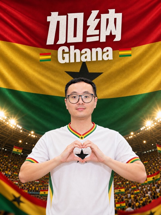 加纳粉丝海报