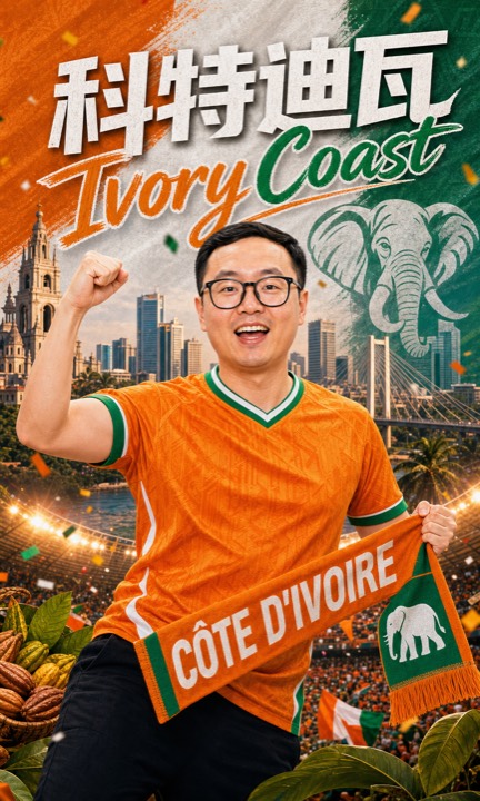 科特迪瓦粉丝海报