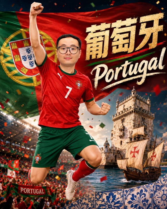 葡萄牙粉丝海报