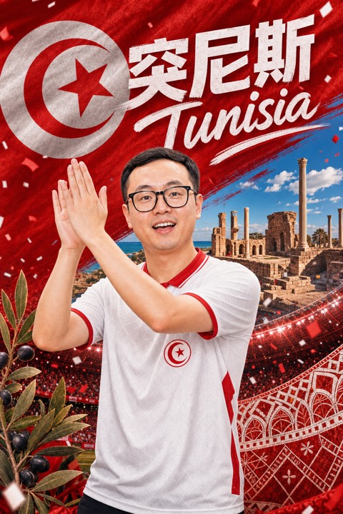 突尼斯粉丝海报